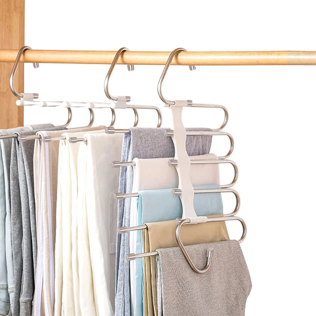 Magic Clothes Hanger Closet Organizer Non-slip Space Saver Multi-Port Rack