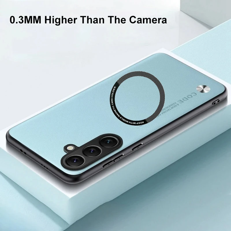 Luxury Business PU Leather Slim Magnetic Anti-Drop Cover
