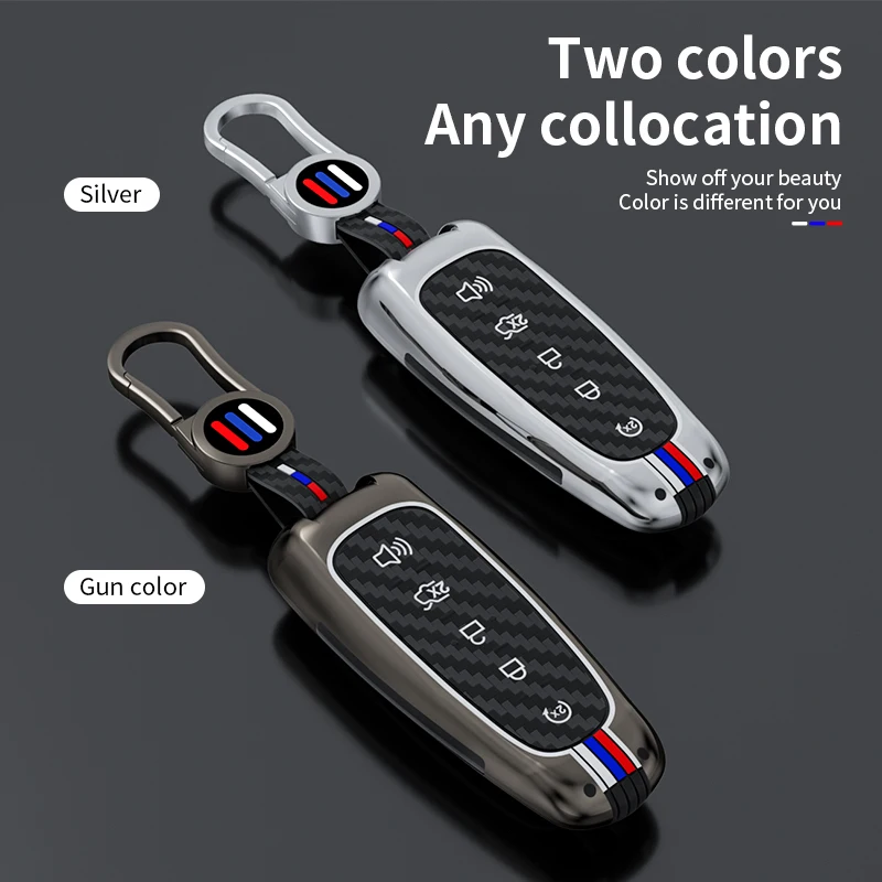 

Remote Control Car Key Cover Case Fob Shell for Ford Escape Edge Explorer Focus Flex Taurus Fusion Lincoln MKS MKT MKX CMX