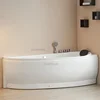 Acrylic Design Bathtubs Modern Household Bathroom Hydromassage Bath Adults Crescent Arc Detached Creative Mini Thicken Bathtub 1