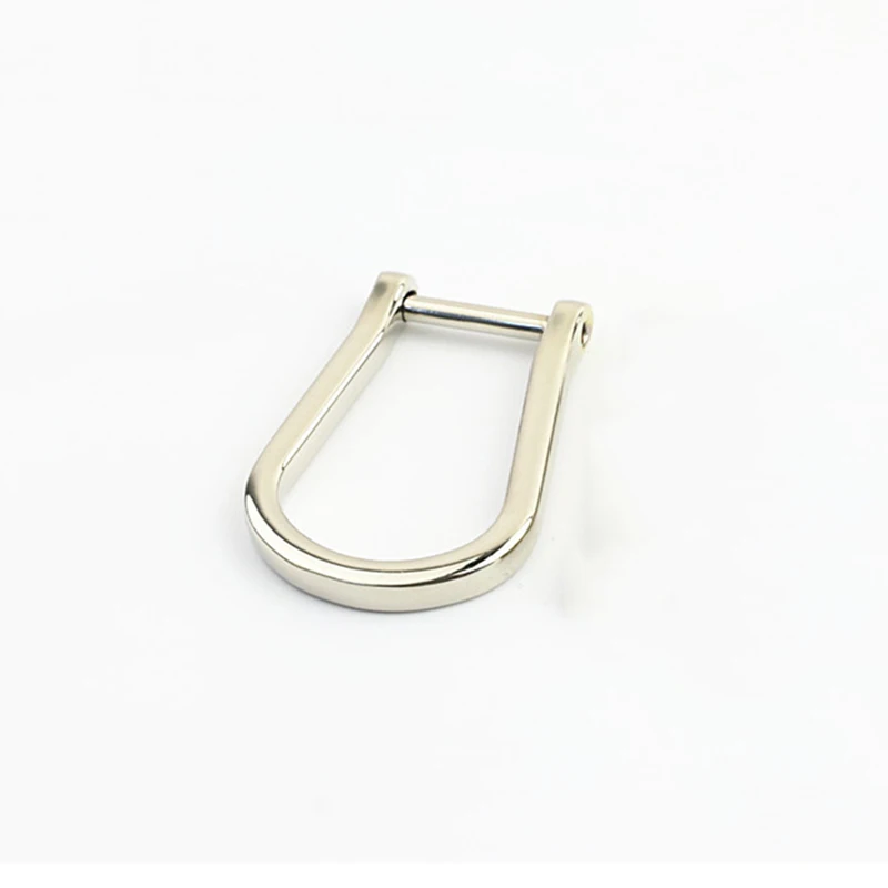 Description Picture 5 of item1pcs 15mm Metal Detachable Open Screw D Ring Buckle for DIY Leather Craft Bag Strap Belt Handle Shoulder Webbing 4 Colors