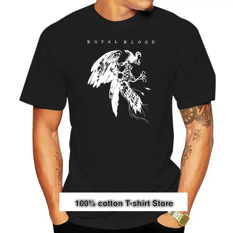 Camisetas Geniales Para Hombre, Camisas De Manga Corta Con Diseado De Pajaro De Sangre Real, Cuello Redondo