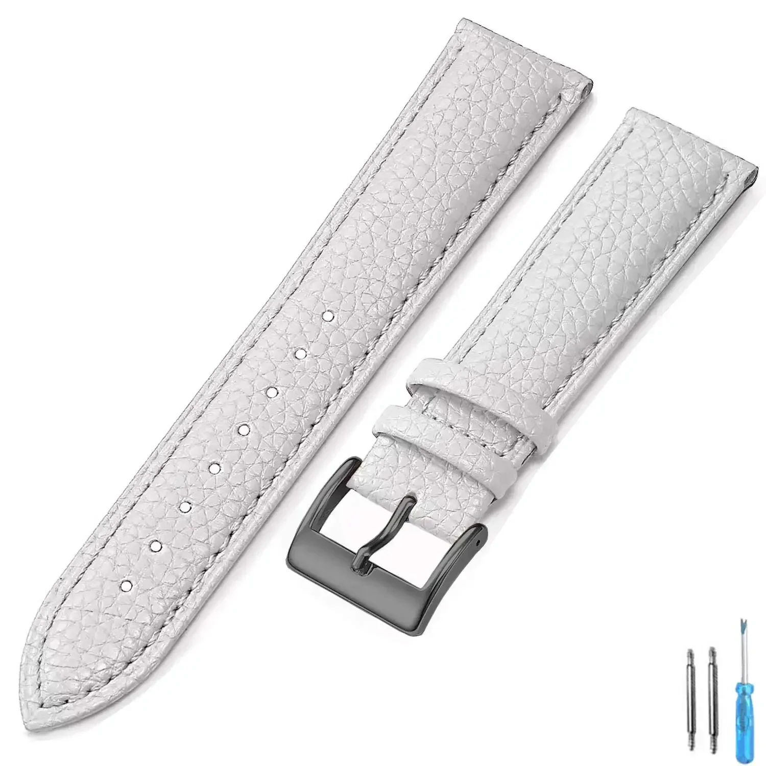 Premium Genuine Leather Watch Band - High-Quality Wrist Strap
