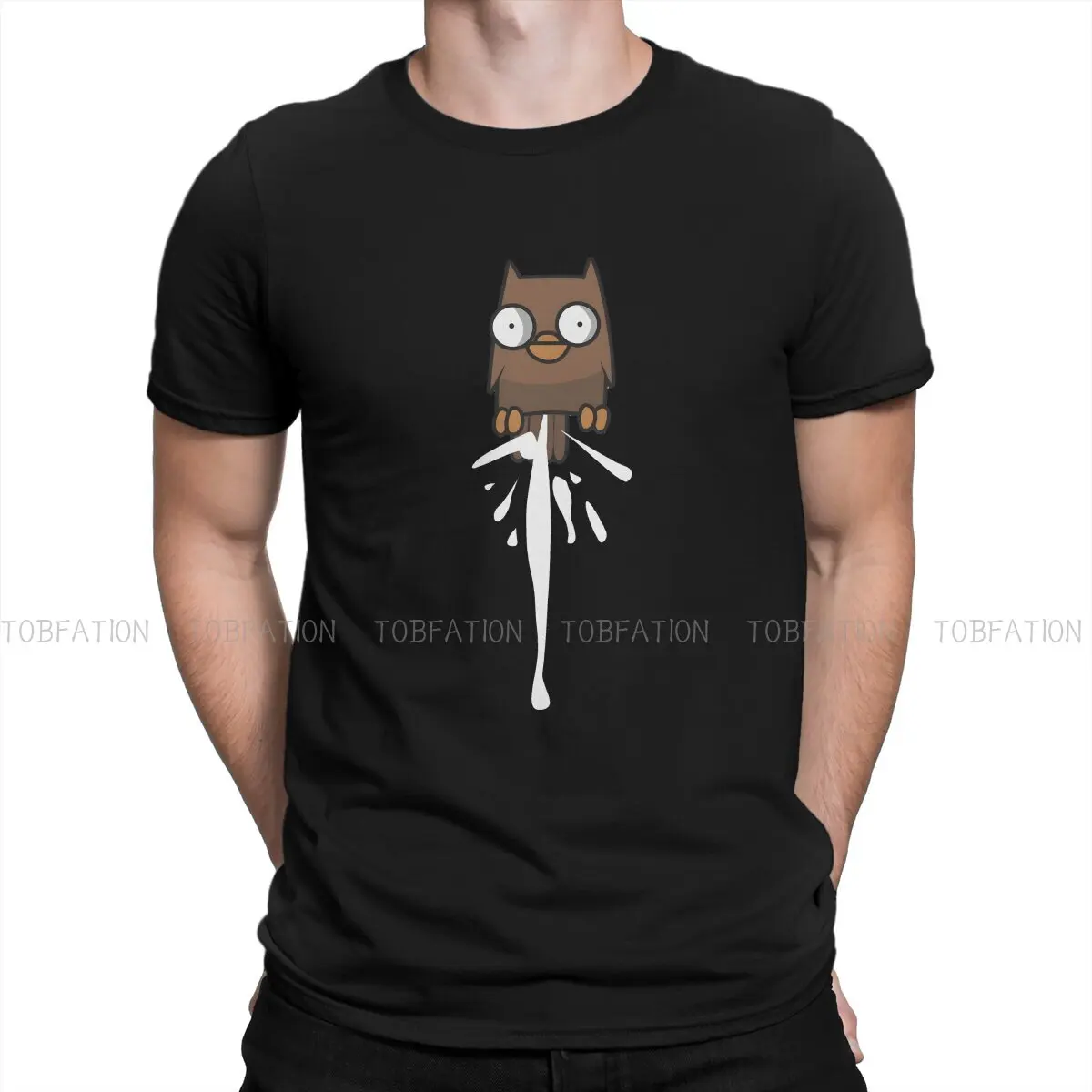 

Owl Pooping Style TShirt Castle Crashers Game Top Quality Creative Graphic T Shirt