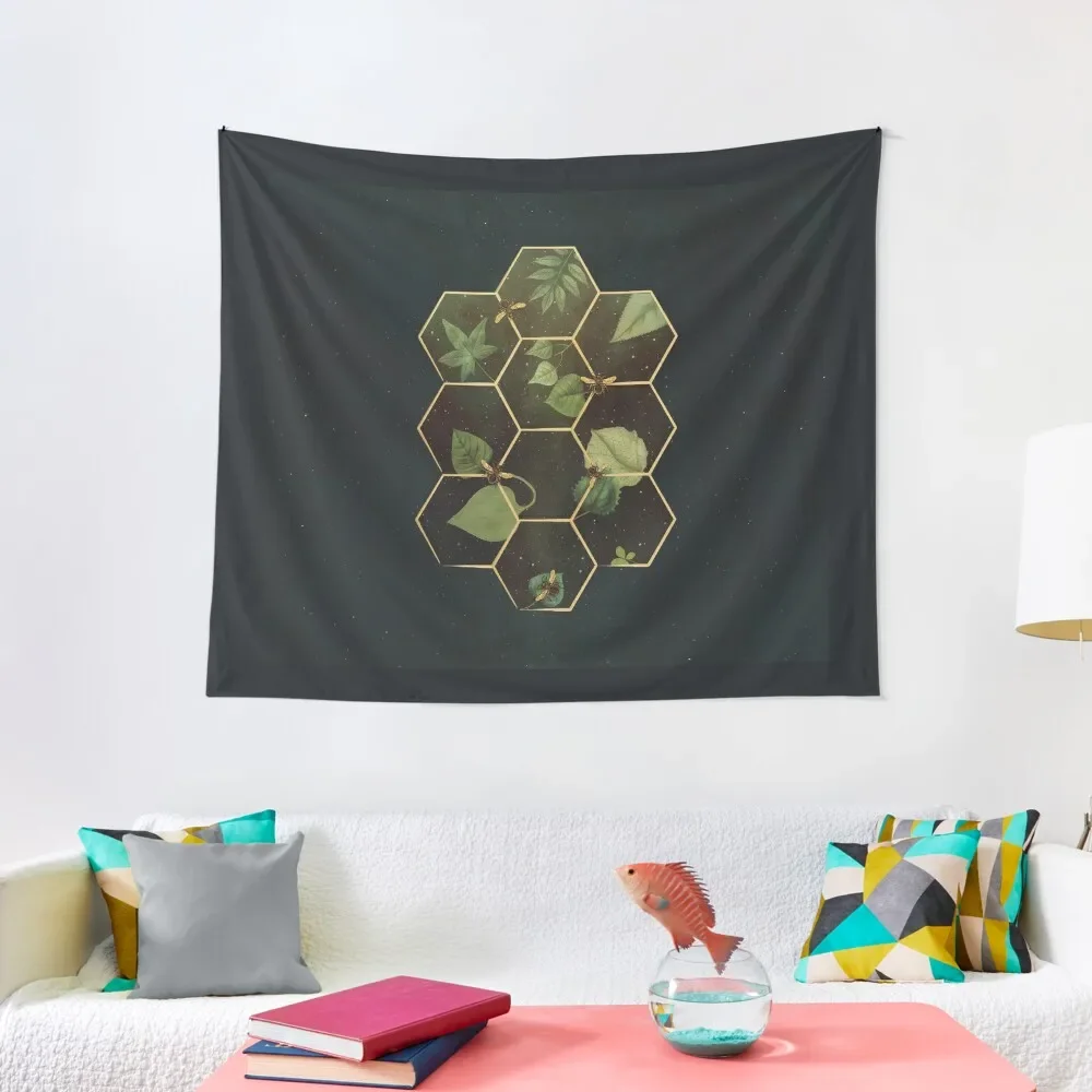 

Bees in Space Tapestry Room Decorator Wall Coverings Tapestry