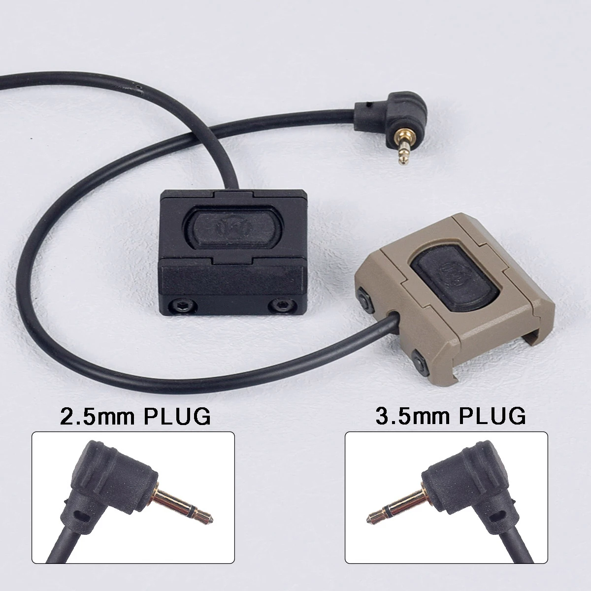 

Tactical Remote Dual Pressure Switch Modbutton Fit Keymod MLok Picatinny for SF M300 M600 M900 Flashlight Airsoft DBAL PEQ15