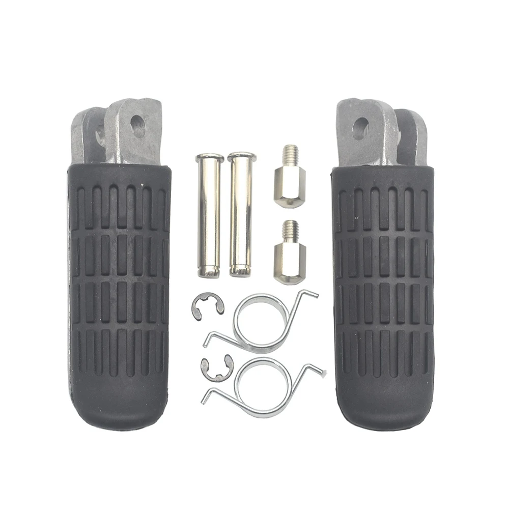 Motorcycle Front Rear Footrests Foot pegs For Honda CB400 SuperFour CB-1 CB500 CBR1100XX blackbird VTR1000 NT400 650 700 NTV600 motorcycle accessories motorcycle footrests motorcycle foot pedals