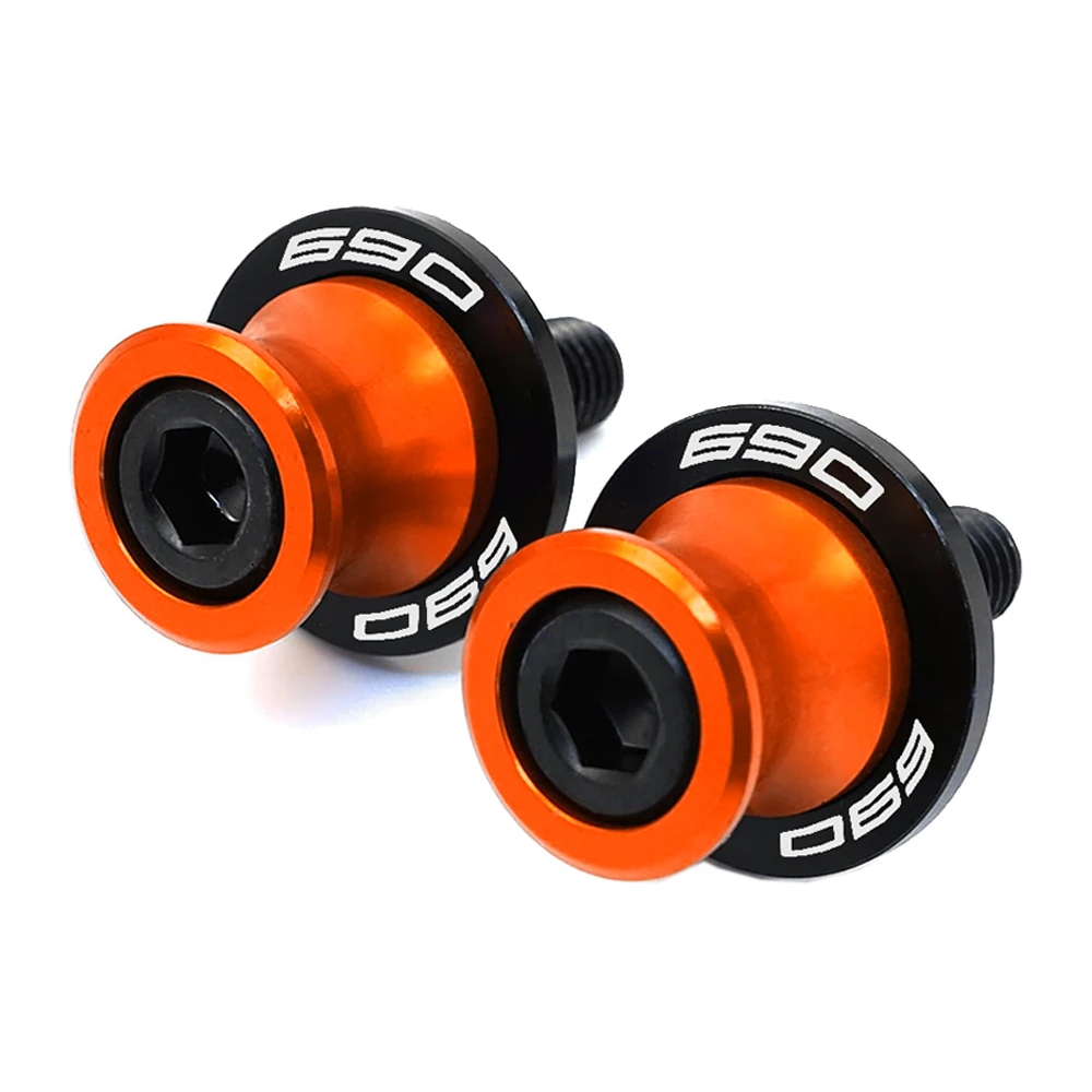 High-Quality Motorcycle Valve Caps & Swingarm Spools with Slider Stand Screws