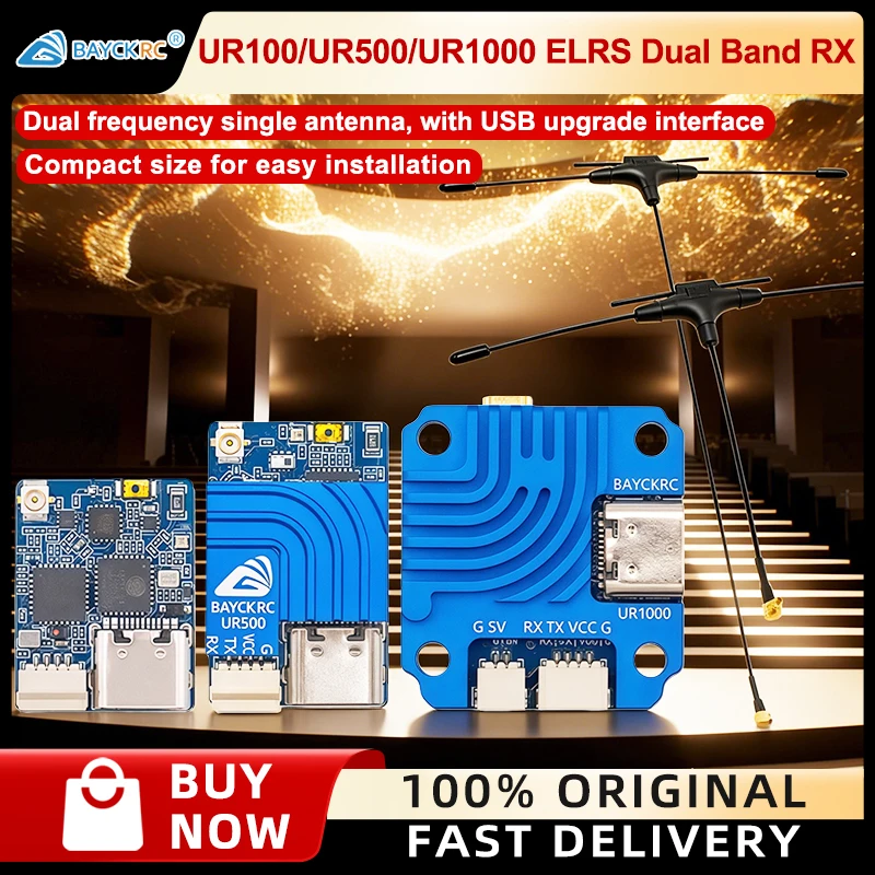 Récepteur ELRS FPV 80mm-220mm UR1000/UR500/UR100 - Drone Radio