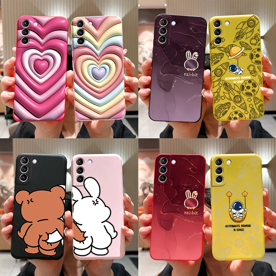 Per Samsung Galaxy S21 Fe 5G Personality Protextive Soft Cute Custodie Per Samsung Galaxy S21 Fe 5G Art Design Mobilie Phone Shell