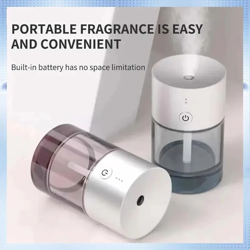 Car Air Freshener USB Rechargeable Essential Oil Diffuser