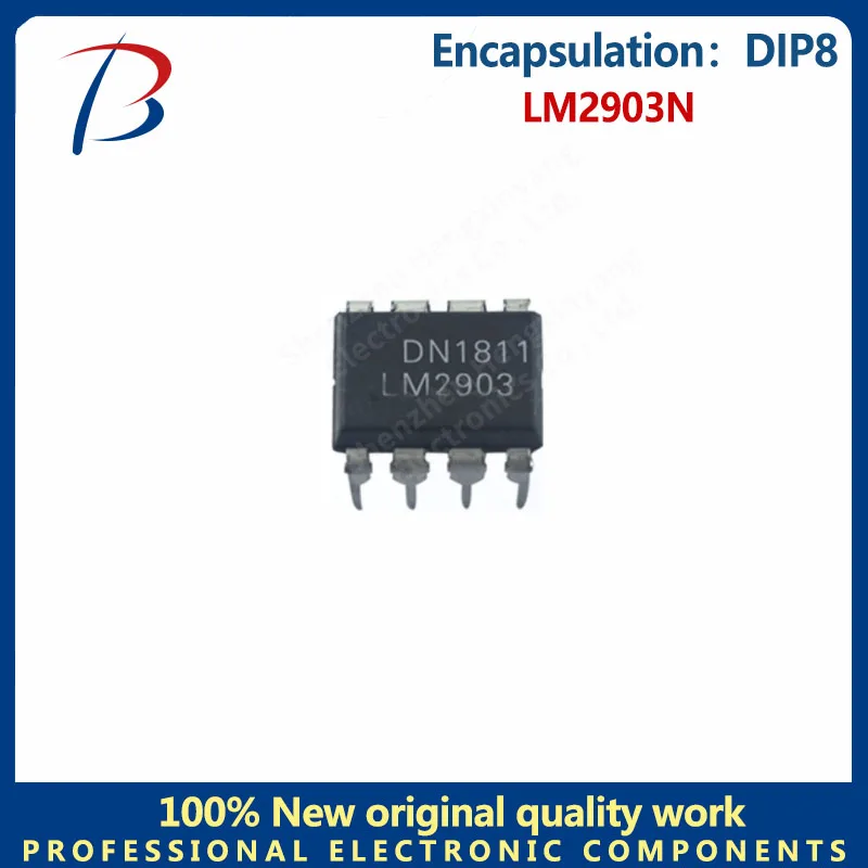 10 pclm2903n sitodruk LM2903 pakiet DIP-8 wysokiej precyzji komparator chip