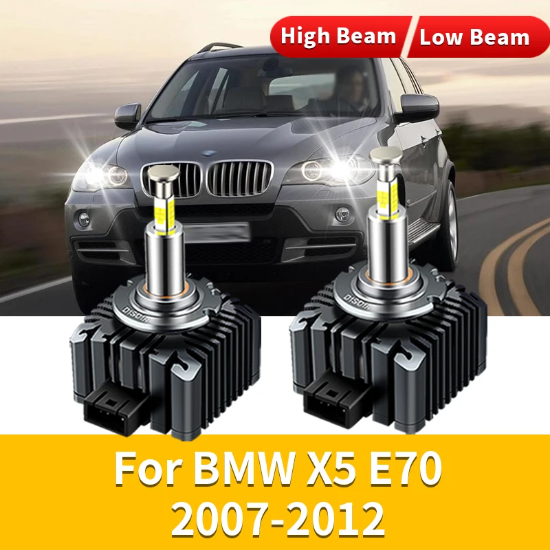 Ampoule Xénon D1S 6000K Pour BMW X5 E70 - Paire De 2, Neuf En Boîte, Remplacement Phare