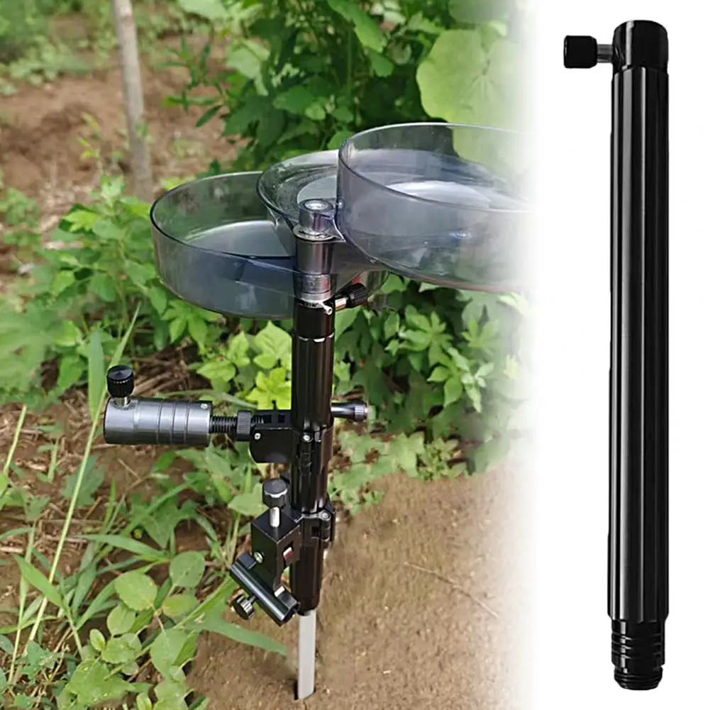 

Anti-corrosion Fishing Pole Rack Aluminum Alloy Easy Installation Practical Fishing Rod Tripod Pole Holder Rack