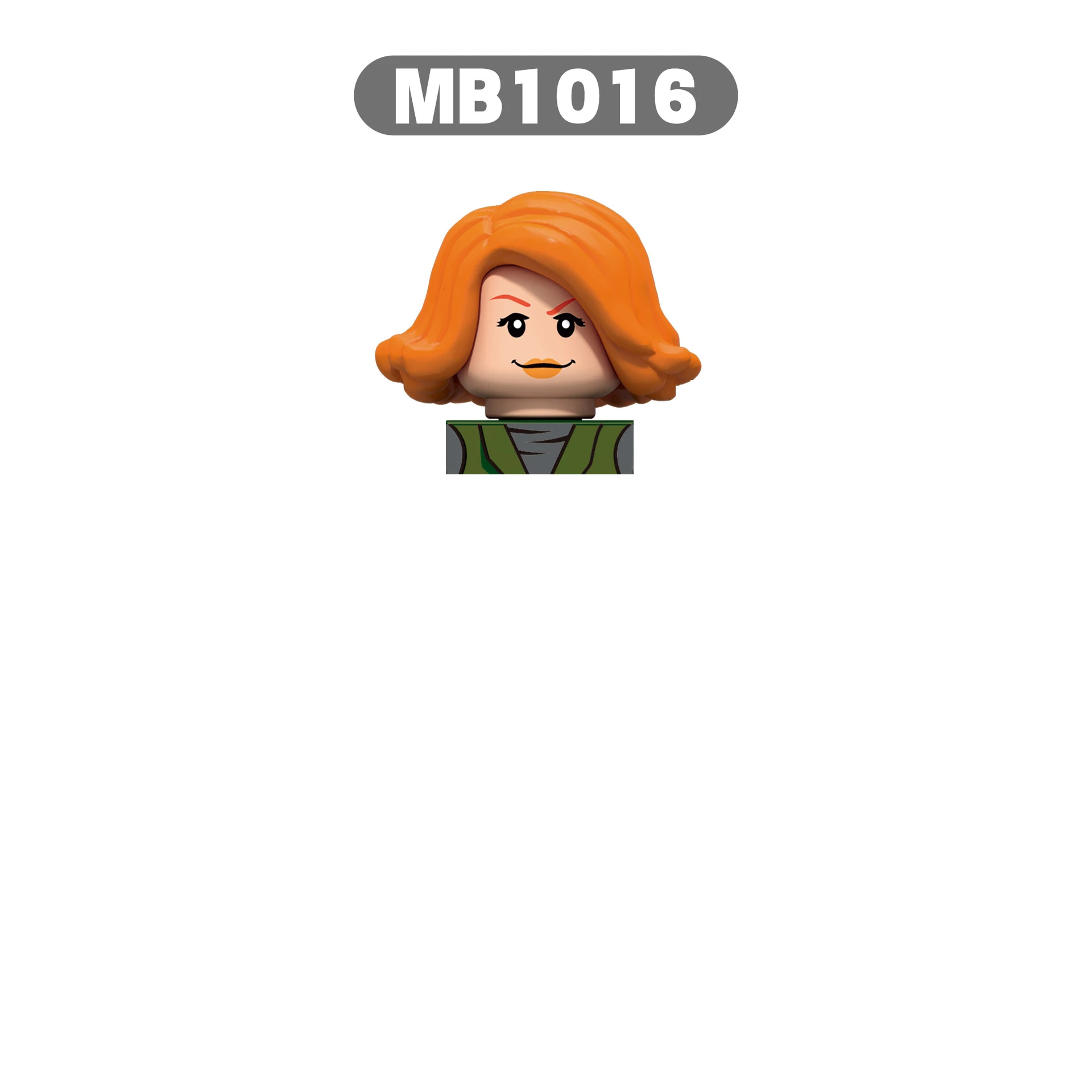 MB1001 빌딩 블록 사무실 직원 조립 브릭 액션 피규어 어린이용 소형 인형