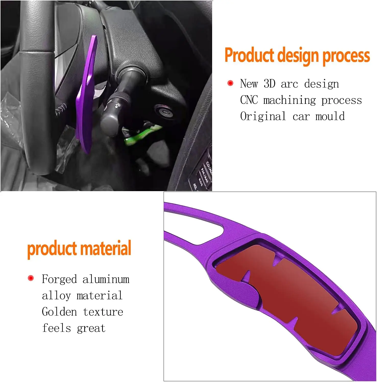 Steering Wheel Shifter Shift Paddles Steering Wheel Shifter Extended Fits For Subaru Forester Outback XV BRZ WRX Impreza Crosstrek Legacy Accessories