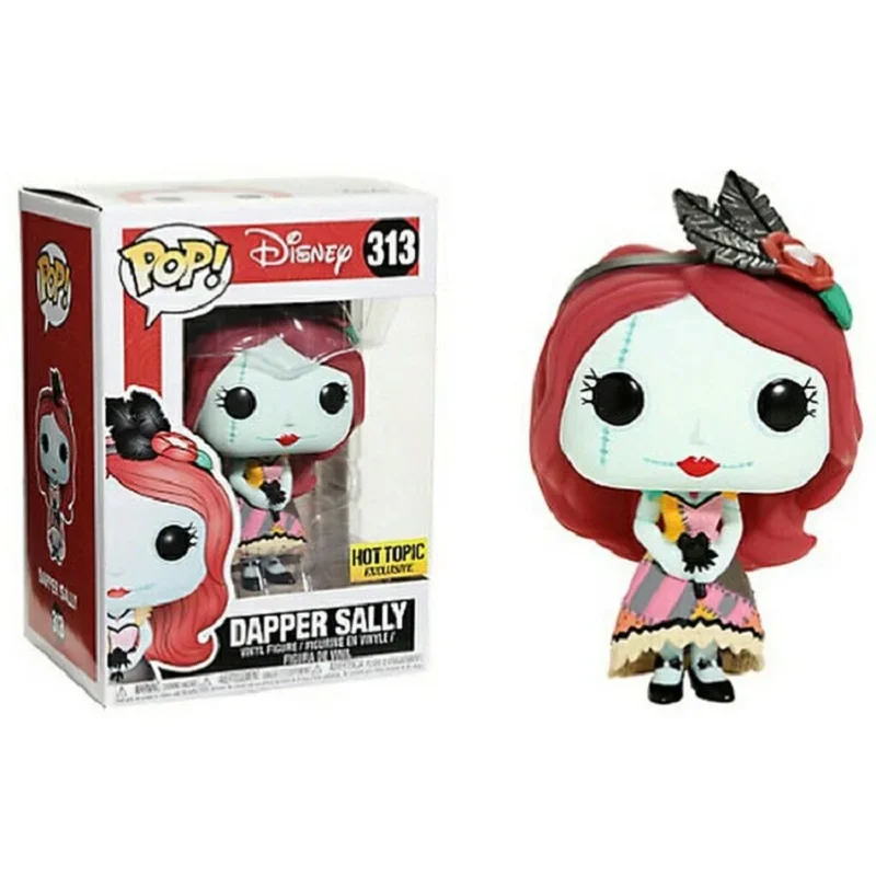thumbnail image 2 of FUNKO POP Disney Ghost Bride Dapper Sally 313# Figuras de acción de juguete Colección de edición limitada Modelo de muñeca Juguetes para niños Regalo, 2 of 5
