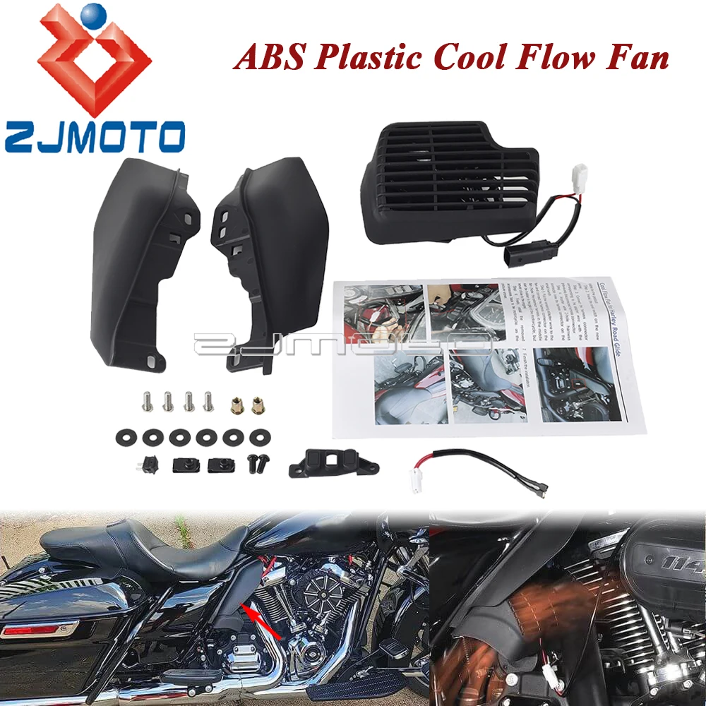 2024 Harley Davidson Road Glide Accessories Cool Flow Fan