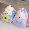 Cute Cartoon Bunny Puppy Squeezy Toys Soft Mochi Decompression Toys Slow Rebound Squeezing Fidget Toy For Kid Gifts 3