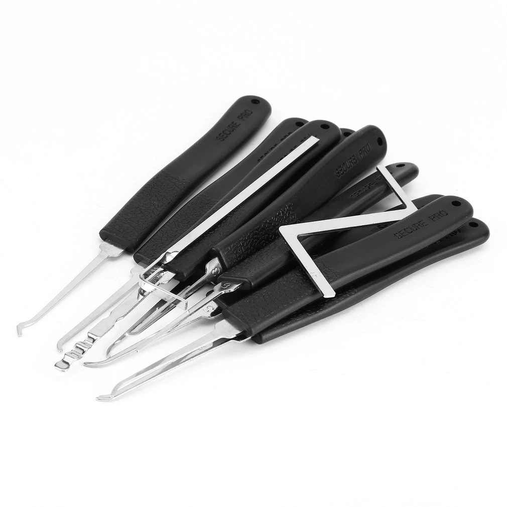 Hot Locksmith Hand Tools Strong Lock Pick Padlock Repair Tools Kit Door