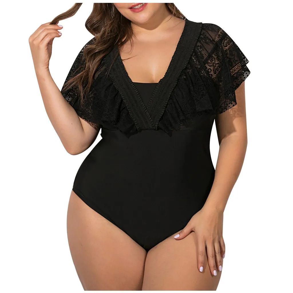 

Женский цельный купальник, однотонное кружевное бикини с вырезами, пляжная одежда, купальники, женский купальник, женский купальник