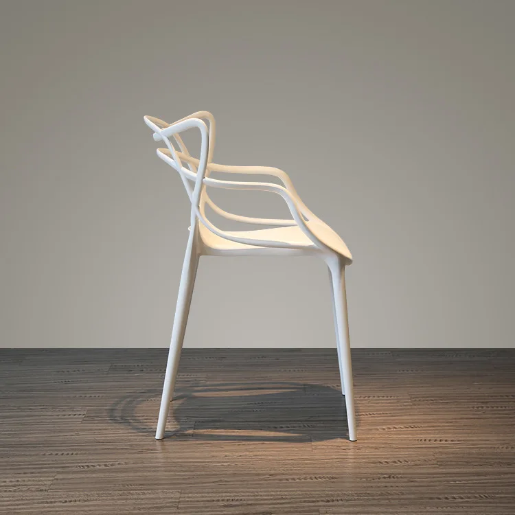 Transparent chair acrylic dining chair home ins net red plastic crystal stool simple modern balcony outdoor