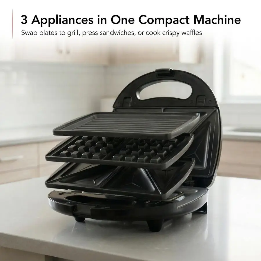3-in-1 sandwich maker image 2