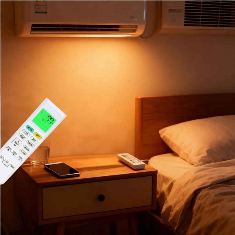 Backlight Screen ARC480A1 Air Conditioner Remote - Replacement for Daikin Compatible with ARC480A6/ARC480A8, Easy to Use