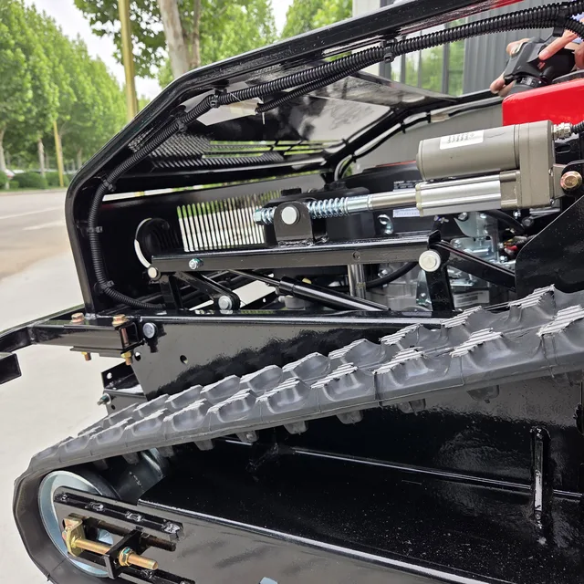 Zero-turn intelligent remote control gasoline brush cutter Portable four-stroke lawn mower Professional definition of efficiency 5