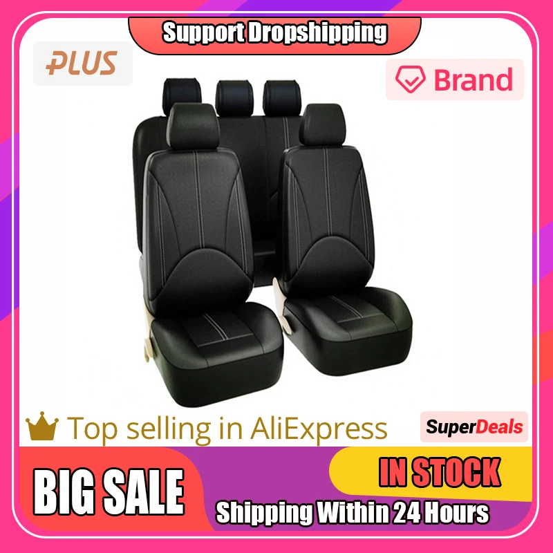 PULeatherCarSeatCoverUniversalFrontAutomobilesSeatCoversChair
