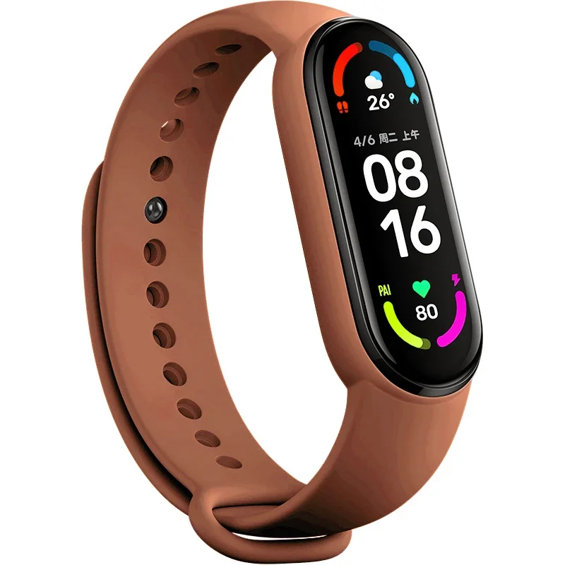 Premium Silicone Sport Strap for Fitness Tracker Bracelet