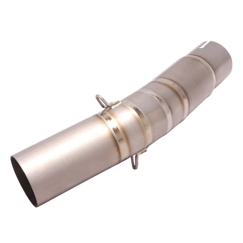 Slip On Motorcycle Exhaust Mid Connect Tube Middle Link Pipe Titanium Alloy For Triumph Daytona 675R 2013-2017 - Image 2