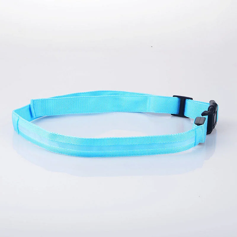 100CM LED 발광 벨트 나일론 버클 경마 승마 야외 달리기 조깅 스케이트 안전 경고 벨트 말 장비