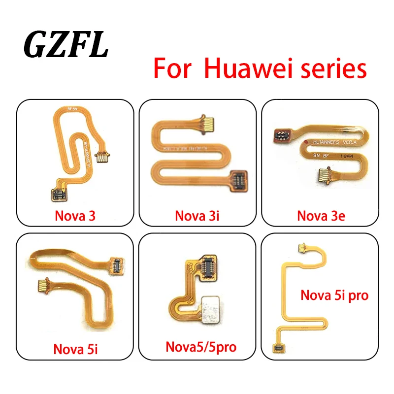 

Оригинальная Кнопка Home гибкий кабель для Huawei Nova 3 3i 3e 5 5i 5pro 5i pro Кнопка возврата назад замена кнопки