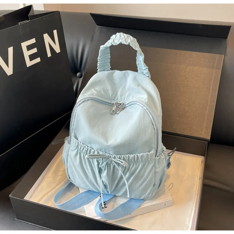 Women's Backpack 2024 New Leisure Fashion Travel Shopping Small Backpack Lightweight Commuter Mochila