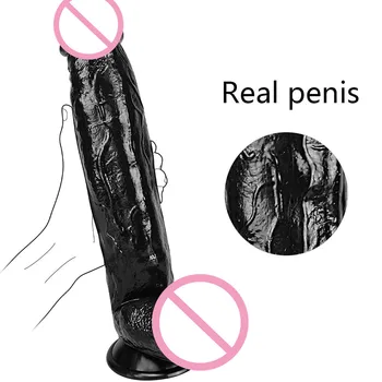 Giant Flesh Dildo Thick Huge Dildo Extreme Big Realistic Dildo Suction Cup Sex Product for Women (31CM ) 6