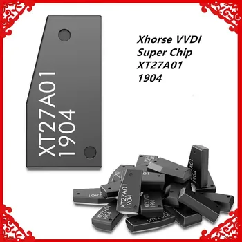 Xhorse VVDI 슈퍼 칩, XT27A01, XT27A66 트랜스폰더, VVDI2, VVDI 미니 키 툴, 키 툴 맥스와 함께 작동, 10 개, 20 개, 50 개