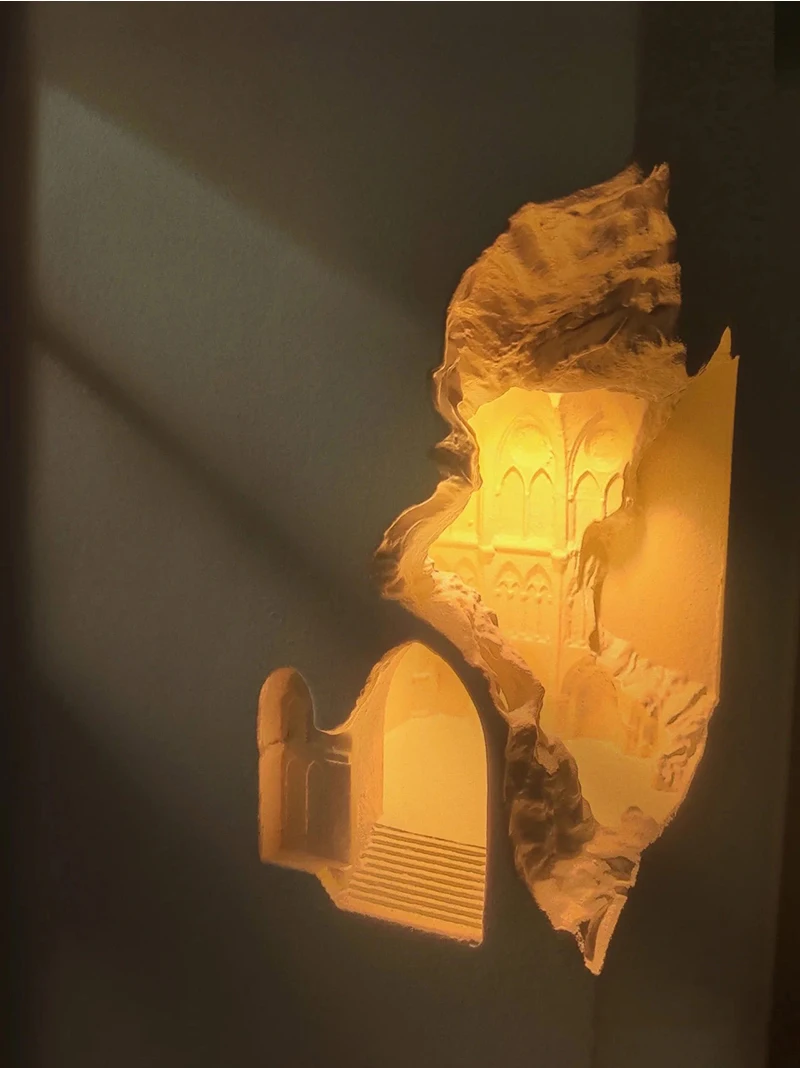 Modern Wall Sconces Indoor Corner Embedded Wall Lamp for Bedroom Living Room Wall Light Fixture Bedside Wall Sconce Lighting