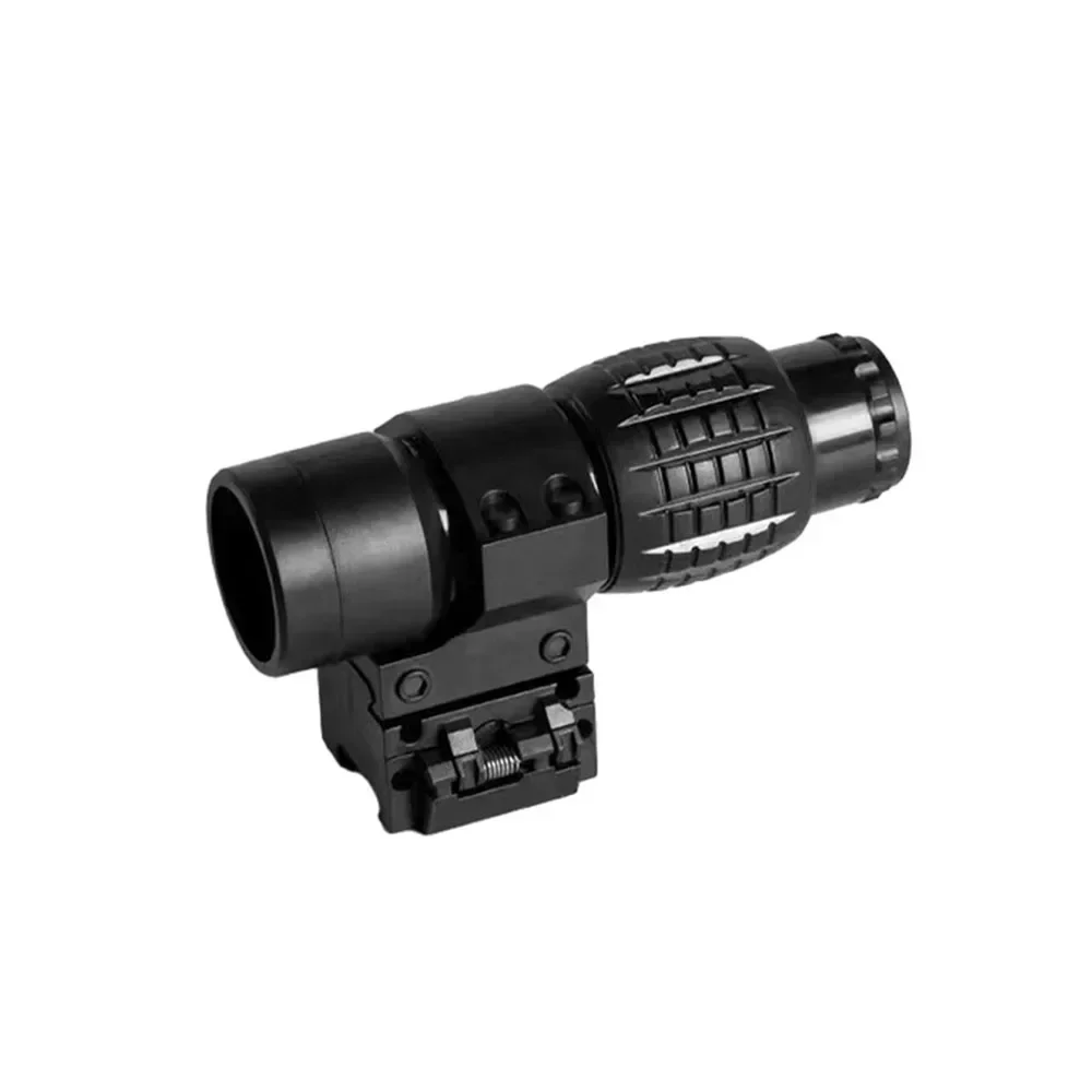 4X Pineapple Telescope Adjustable Magnifier Quick Release Sight Toy Gun Scope Outdoor Shooting Accessories 20-21mm Rail telescope binoculars spotting scope optics equipment