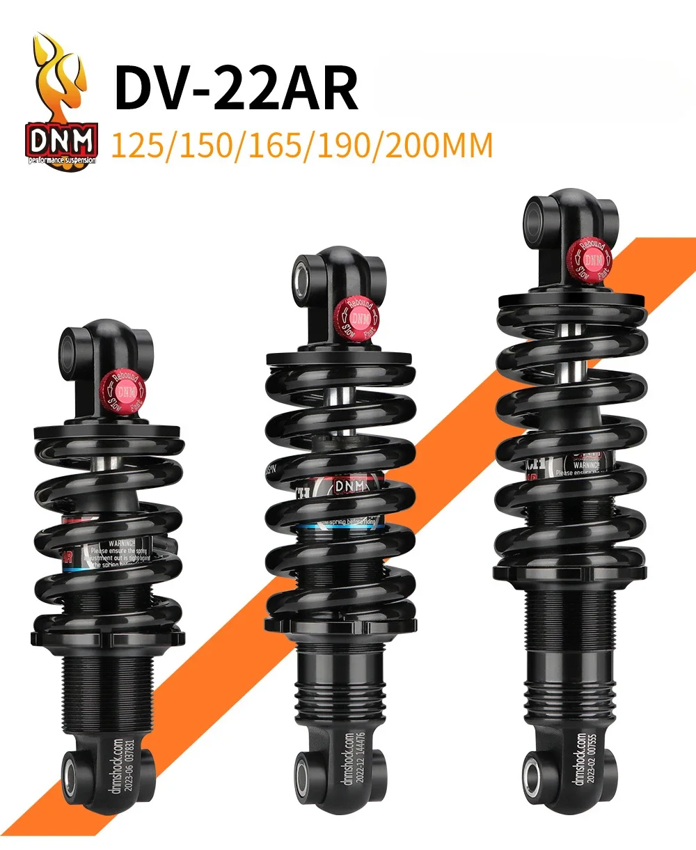 165/190/150/125mm MTB E-scooter Adjustable Suspension Spring Rear - Main Image