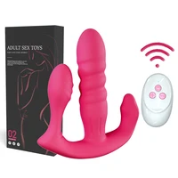 3-in-1-Höschen-Vibratoren, tragbares weibliches Sexspielzeug, kabelloser Fernbedienungs-Vibrator für Frauen, G-Punkt-Klitoris-Stimulator, Analmassagegerät 6