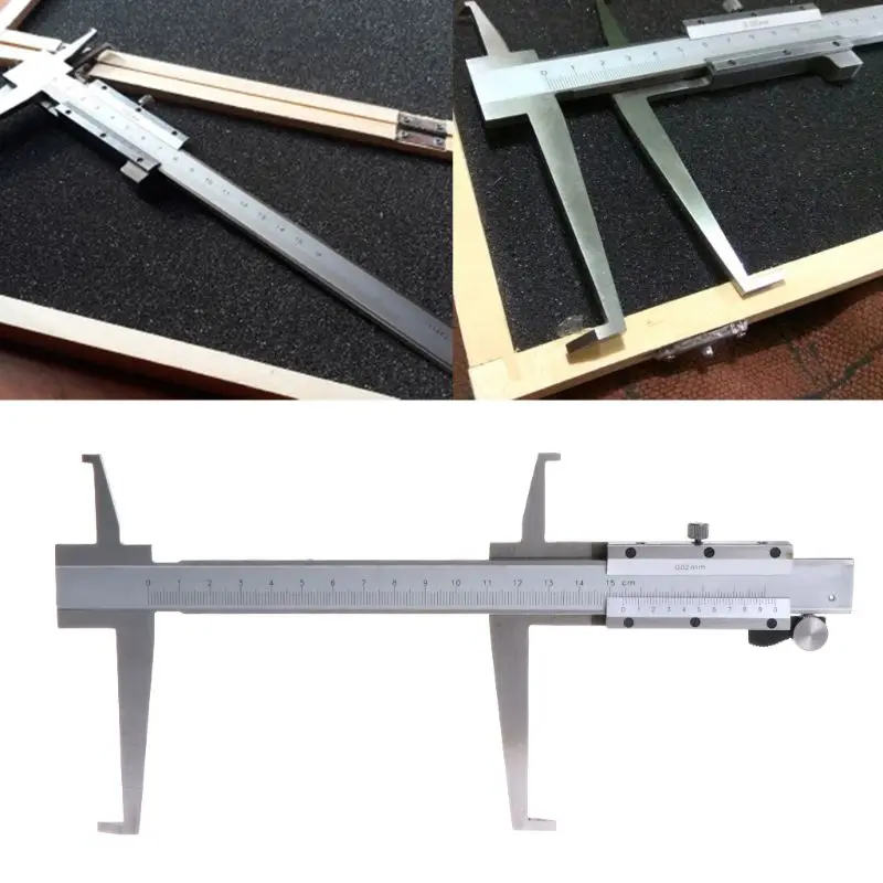 

Measuring Tools Calipers Inside Vernier Caliper 9-150mm 0.02mm 2 Claw 85WC