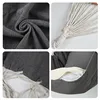 Fabric Hammock Chair Swing Rocking Chair With Storage Bag Dormitory Chair Portable Outdoor Garden Camping Anti Rollover Hammock 5