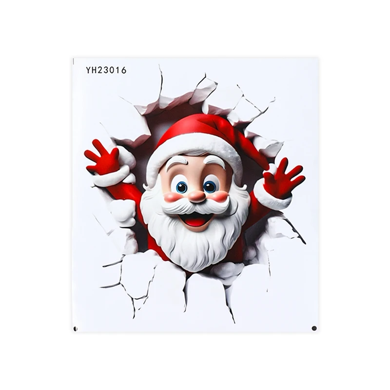 Christmas Toilet Sticker - Merry Xmas Decoration for Home 2025-2026