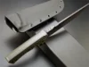 Eafengrow EF146 Fixed Knife 8mm Thick Sleipner Stainless Steel Blade G10 Handle Blade Knife EDC Tool Full Tang Heavy Duty 6