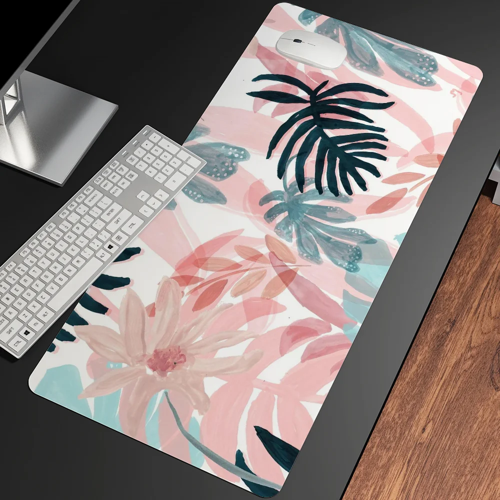 

Small Fresh Tropical Rainforest Style Mousepad Large Gaming Mouse Pad LockEdge Thickened Computer Keyboard Table Desk Mat
