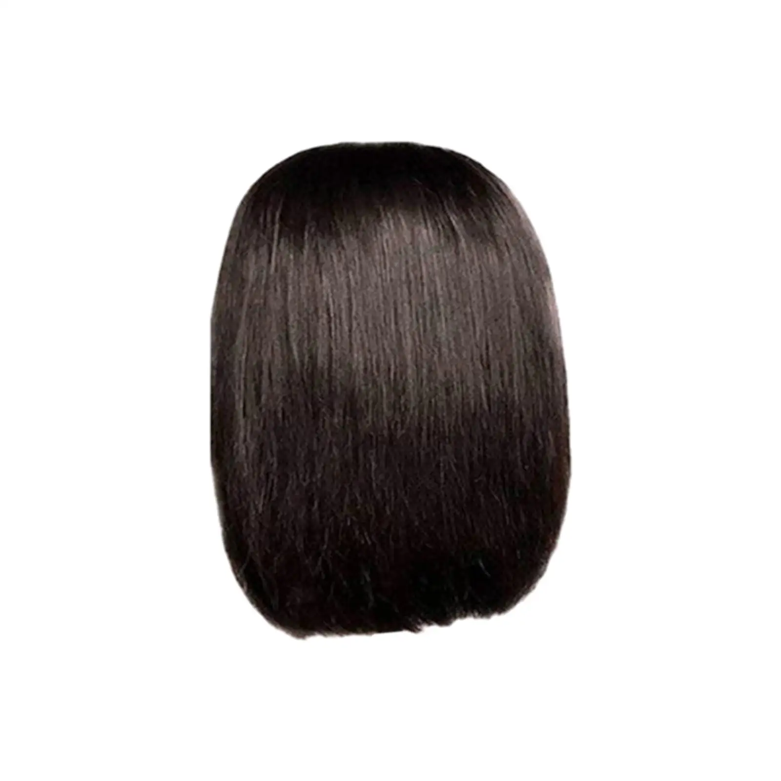 Straight Short Bob Wig Short Bob Wig Easy to Use Breathable Wear and Go Natural Bob Wig Short Hair Wig for Party