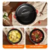 220V 3L Electric Cooking Pot Non-stick Household Multi Cooker Home Frying Machine Electric Hot Pot 24CM Diameter 5