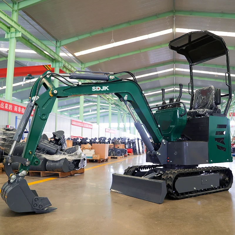 Escavatore Cingolato Idraulico 1000Kg 1 Ton 1.5 Ton 1.8 Ton 2 Ton Mini Escavatore Con Motore Epa Euro5