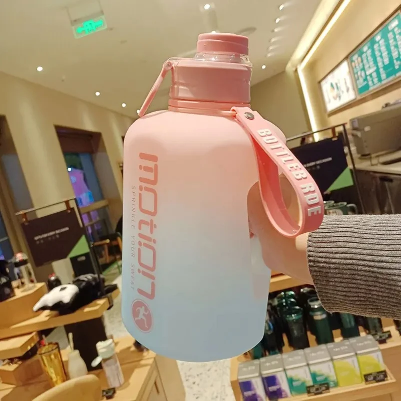 2200 ML Fitness Kettle Expert Sports Cup Suitable For Outdoor Fitness Large Capacity Riding Portable Kettle